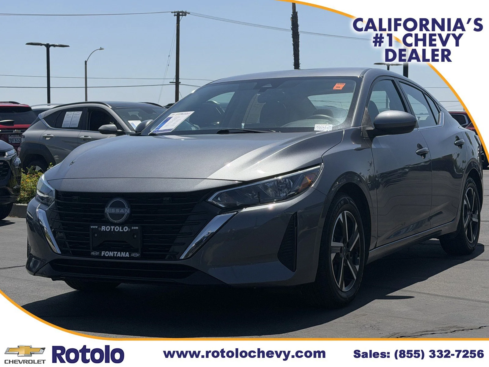 Used 2024 Gun Metallic Nissan SV image 3