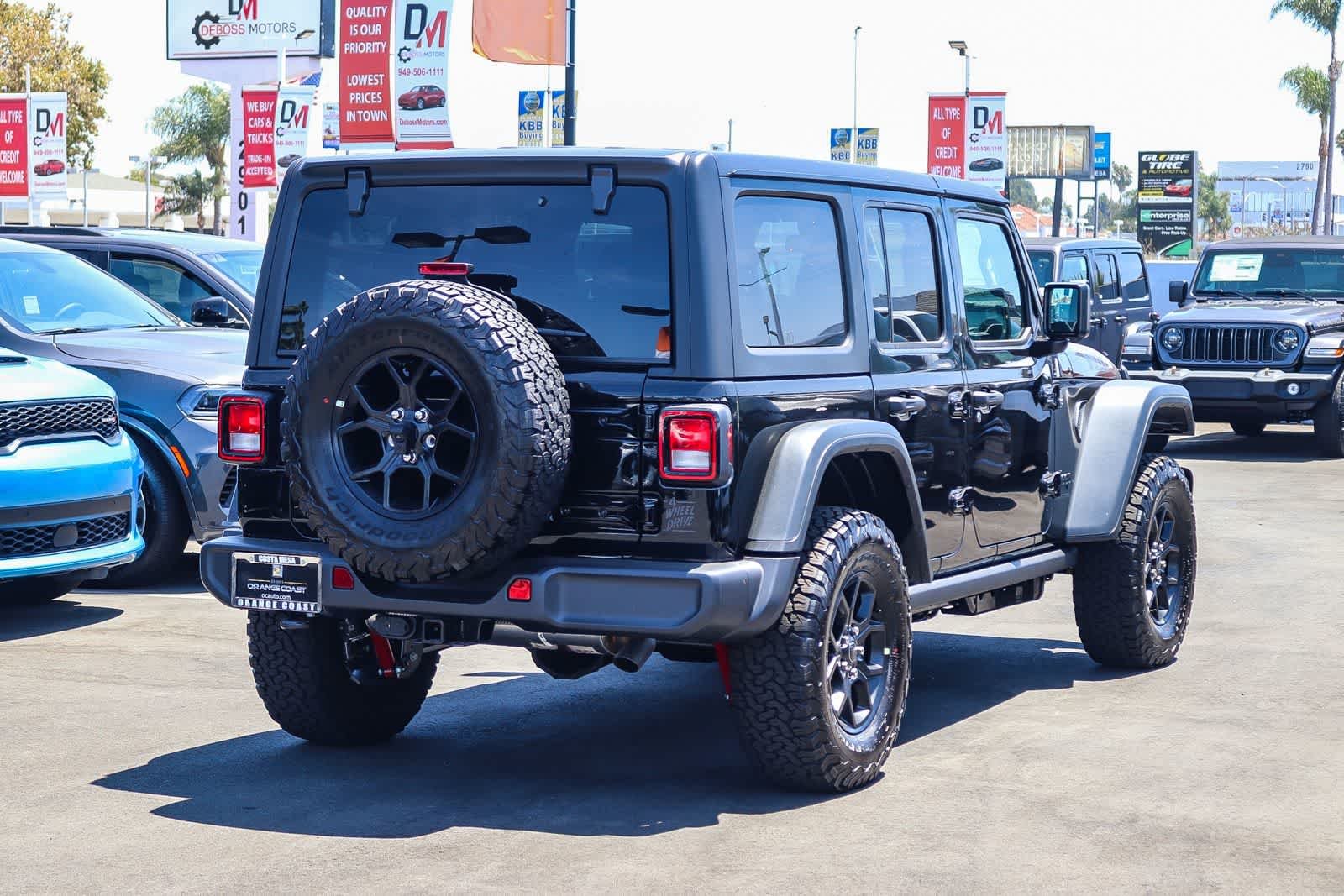 New 2026 Black Clearcoat Jeep Willys image 4