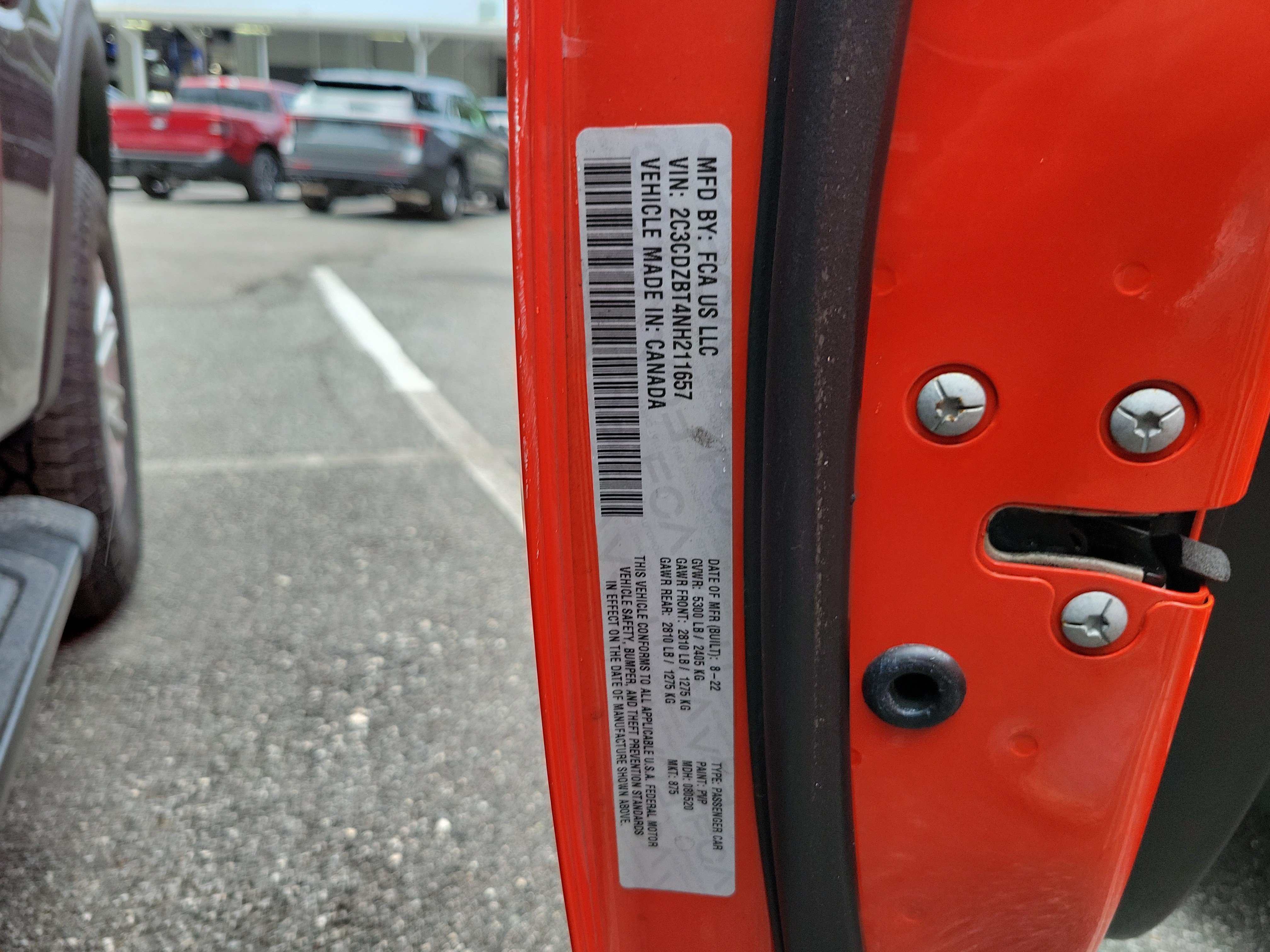 Used 2022 Go Mango Dodge R/T image 9
