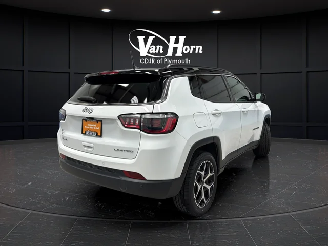 Certified Used 2025 Bright White Clearcoat Jeep Limited image 7
