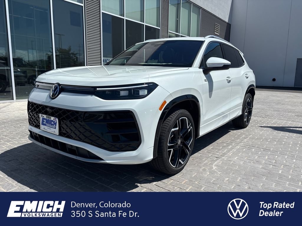 New 2026 Opal White Pearl Volkswagen SEL R-Line Turbo image 1