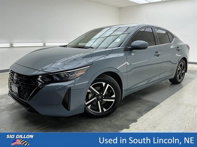 Used 2024 Atlantic Gray Metallic Nissan SV image 1