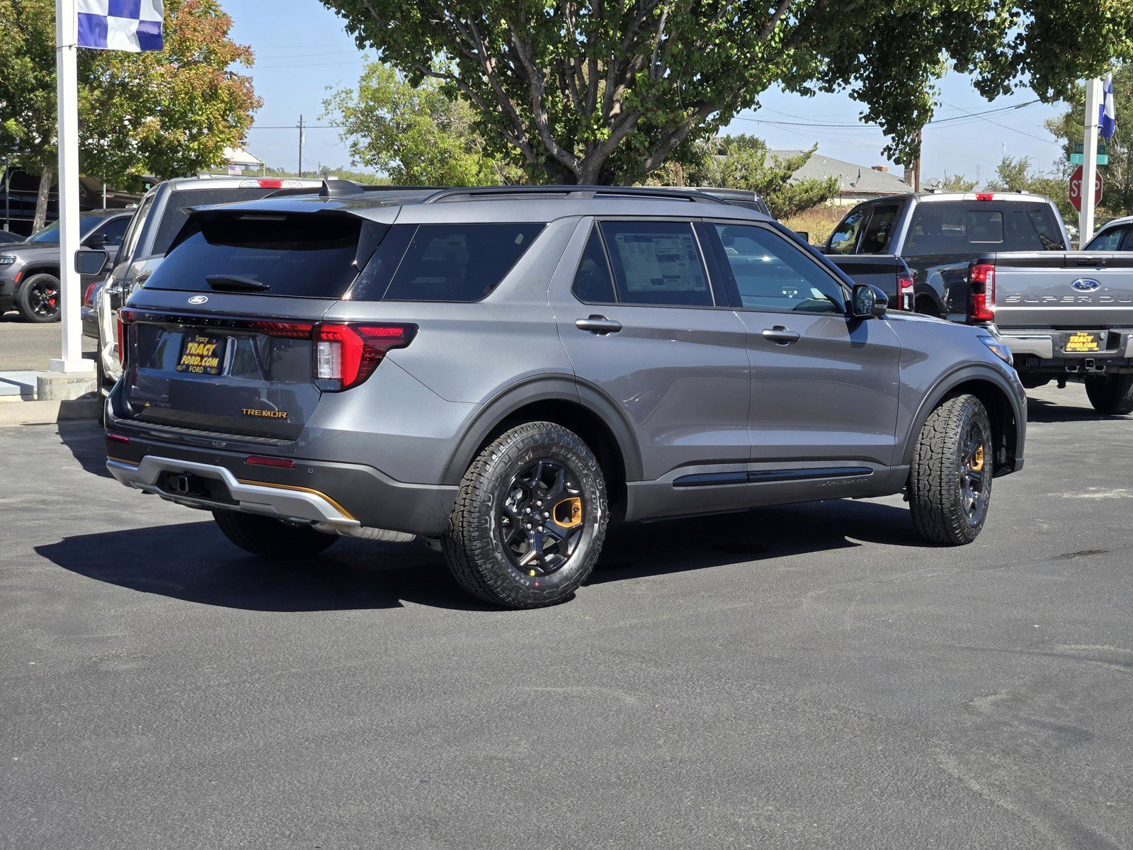 New 2027 Carbonized Gray Metallic Ford Tremor® image 4