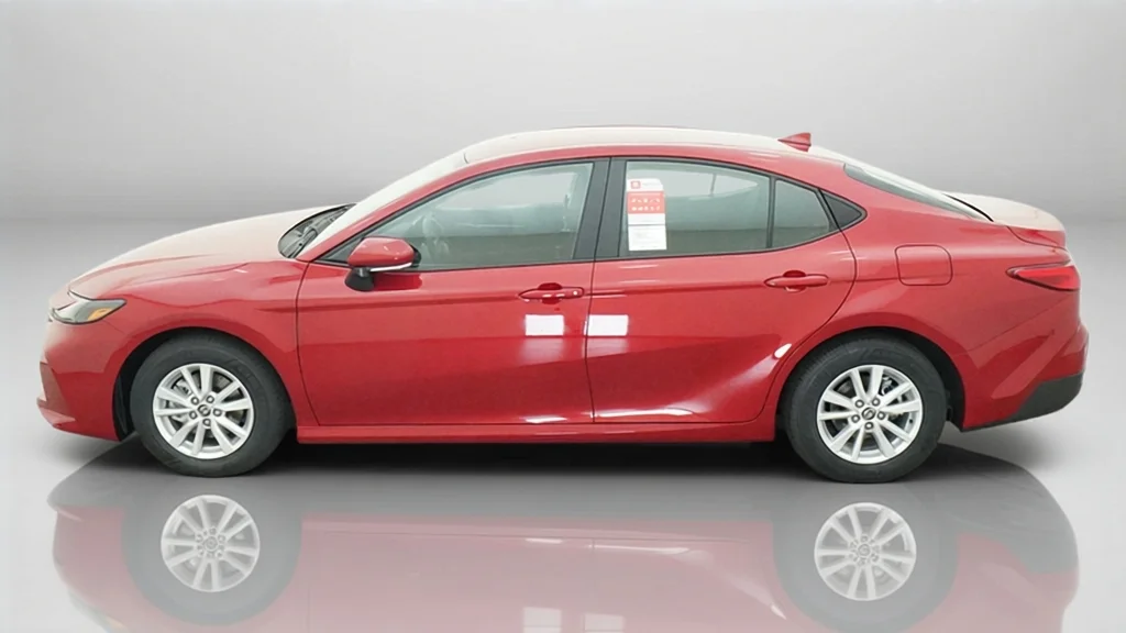 New 2026 Supersonic Red Toyota LE image 2