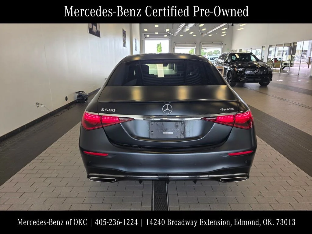 Certified Used 2023 Black Mercedes-Benz S 580 image 7