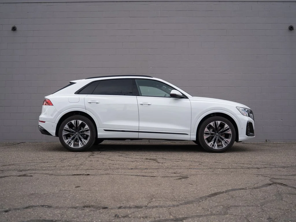 Used 2025 White Audi 55 Premium Plus image 8
