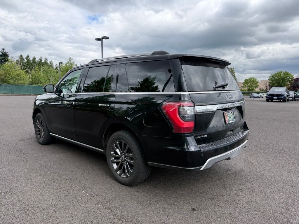 Used 2021 Agate Black Metallic Ford Limited image 5