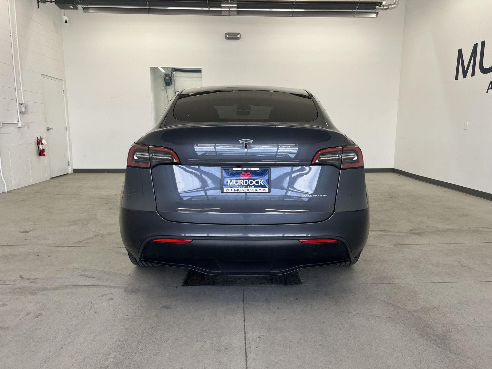 Used 2023 GRAY Tesla Long Range Dual Motor All-Wheel Drive image 3
