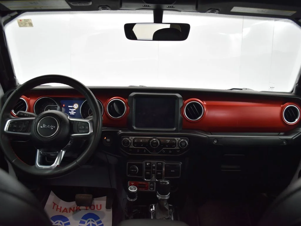 Used 2023 Bright White Clearcoat Jeep Rubicon image 24
