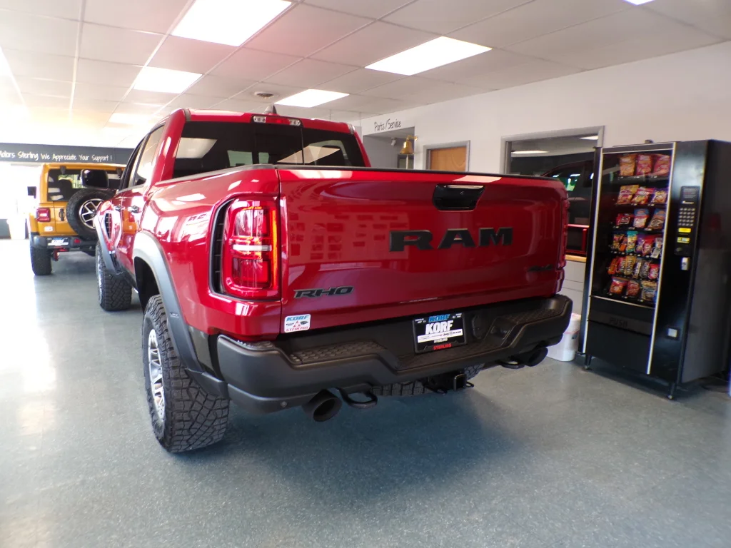 New 2026 Molten Red Pearl-Coat Exterior Paint RAM RHO image 12