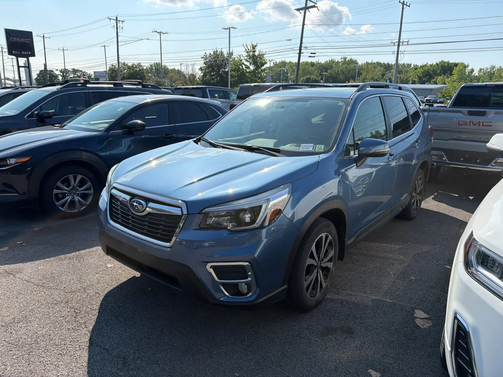 Used 2021 Horizon Blue Pearl Subaru Limited image 11