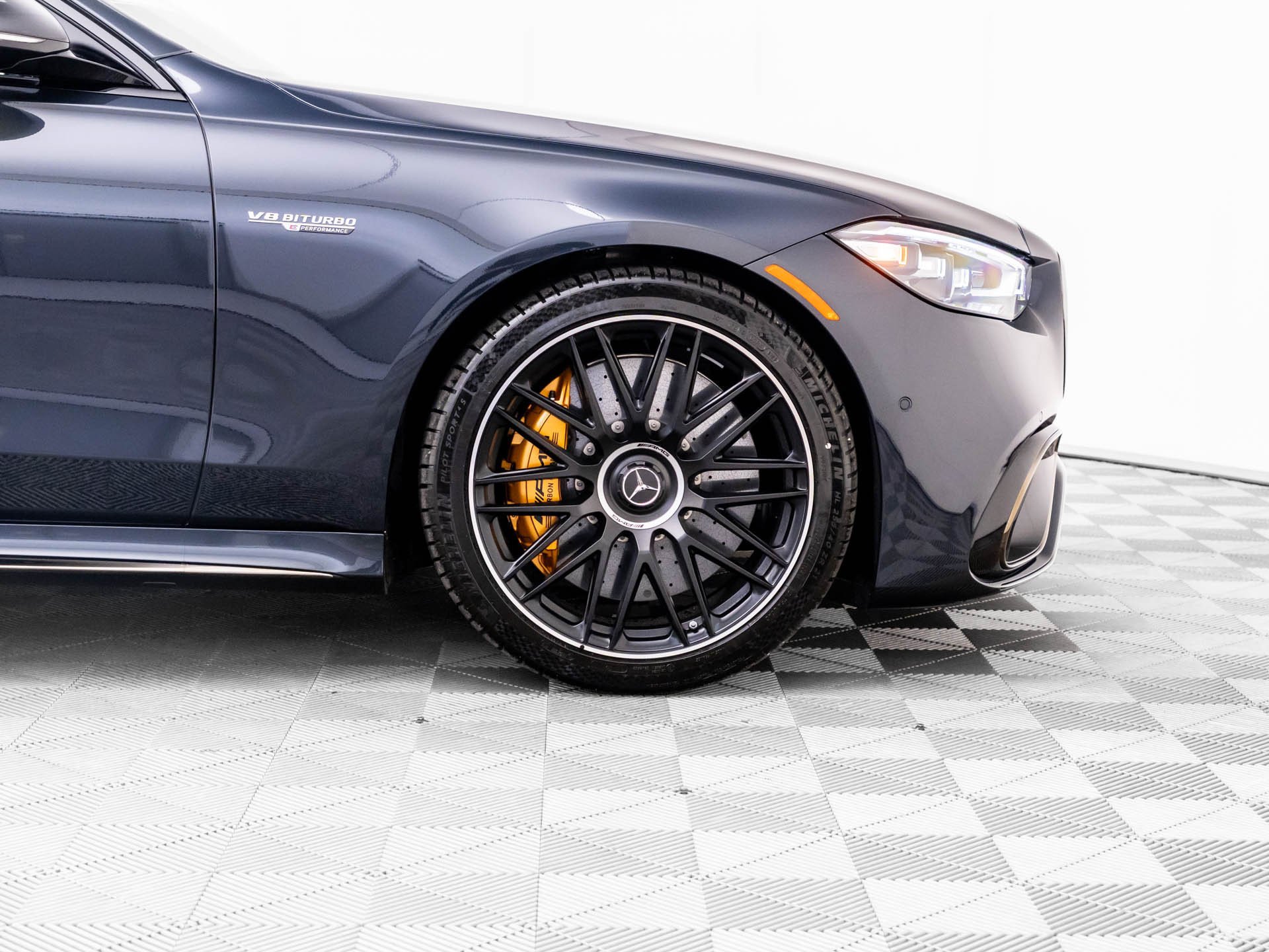 New 2026 Blue Mercedes-Benz S 63 E AMG® image 99