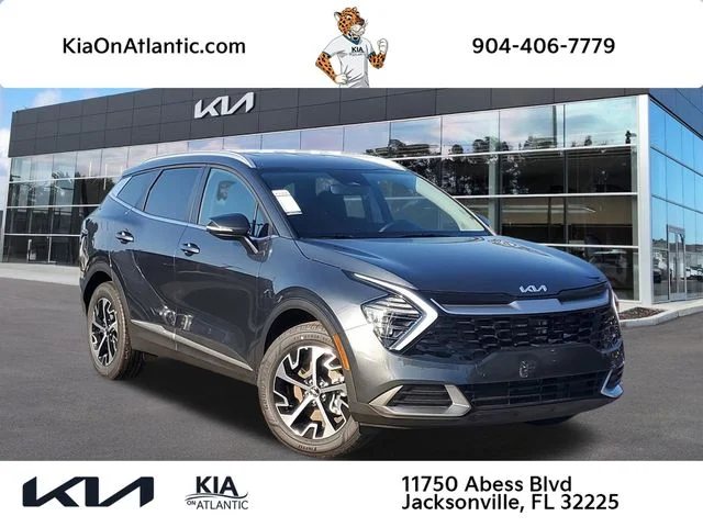 New 2025 Gravity Gray Kia EX image 1