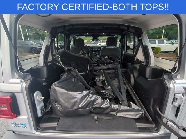 Used 2024 Silver Jeep Sahara 4xe image 28