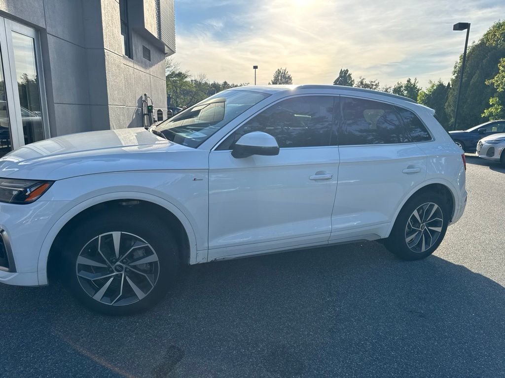 Used 2023 White Audi 45 S line Premium Plus image 4