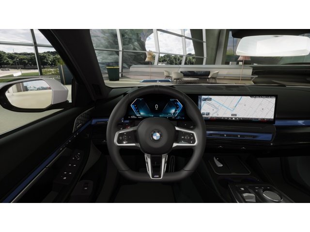 New 2027 White BMW 550e image 13