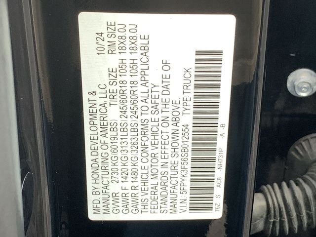 Certified Used 2025 Crystal Black Pearl Honda RTL image 31