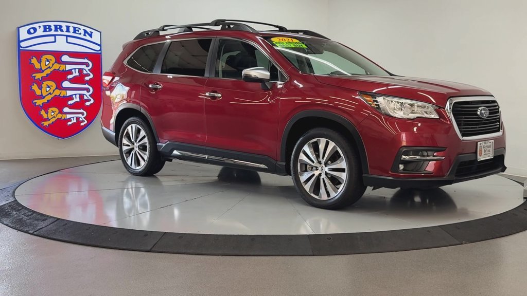 Used 2021 Crimson Red Pearl Subaru Touring image 3