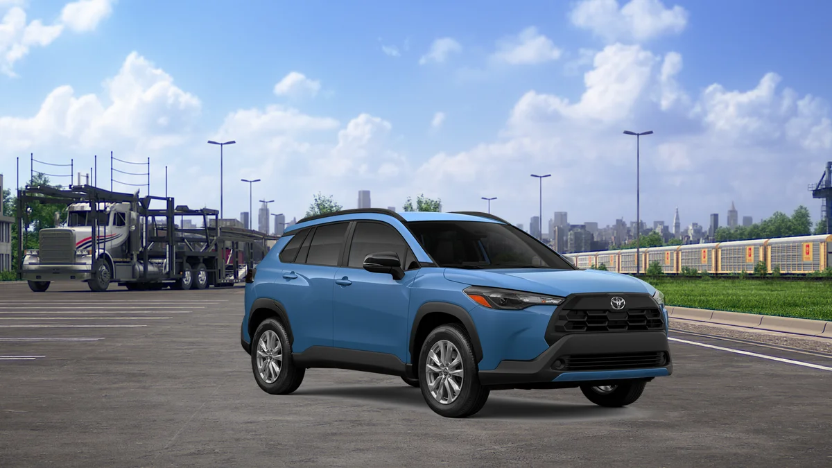 New 2026 Cavalry Blue Toyota LE image 15