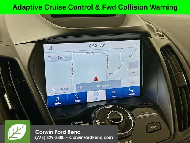 Certified Used 2018 White Platinum Clearcoat Metallic Ford Titanium image 13