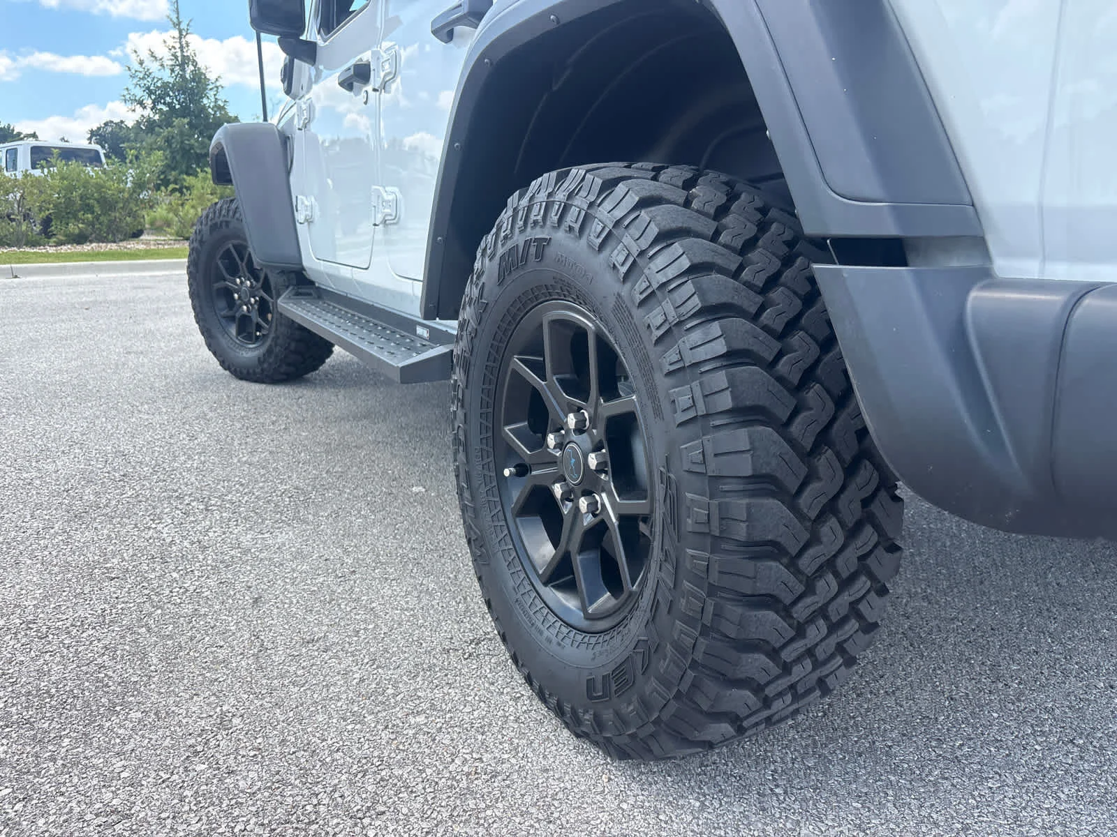 Used 2024 Bright White Clearcoat Jeep Willys image 7