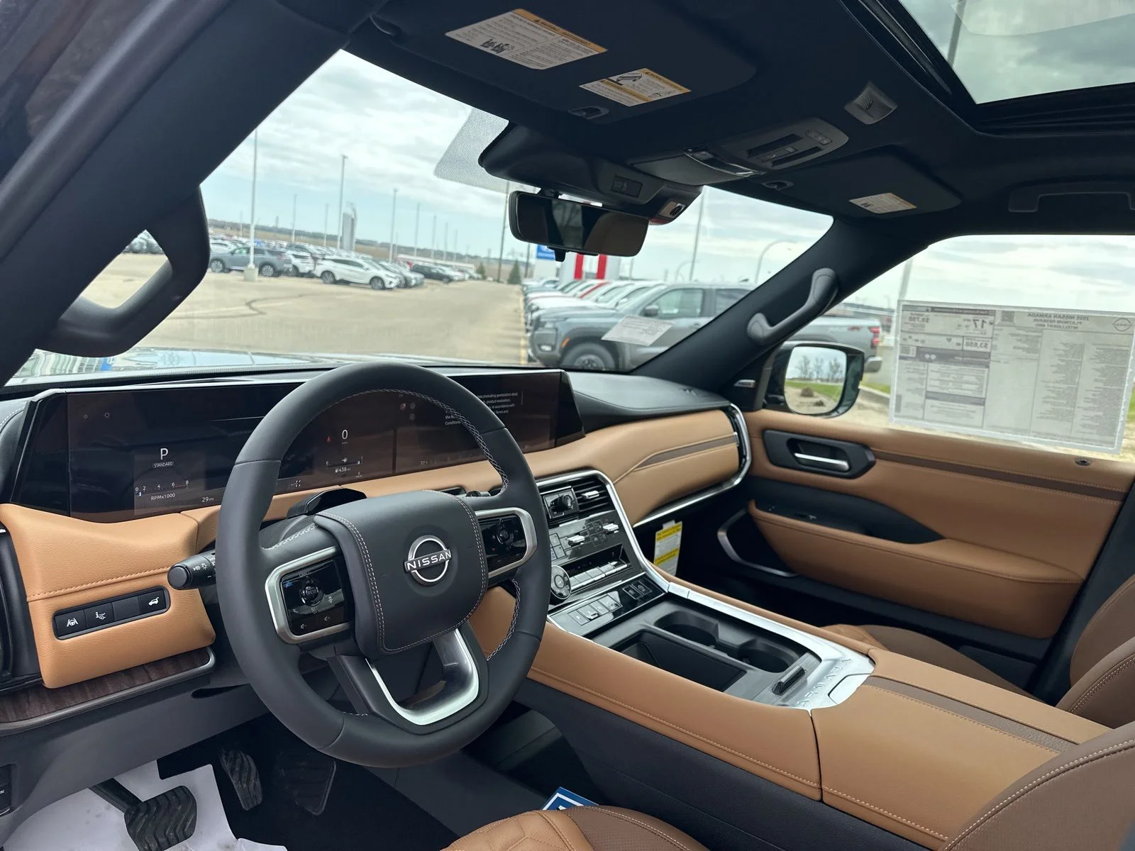 New 2026 Super Black Nissan Platinum Reserve image 12