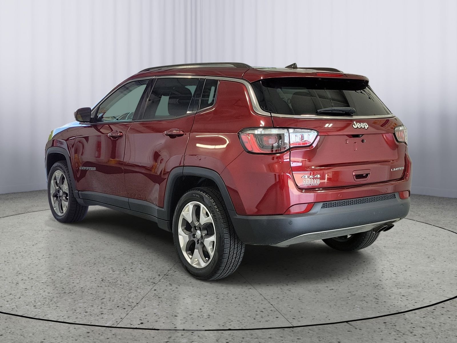 Used 2021 Red Jeep Limited image 3
