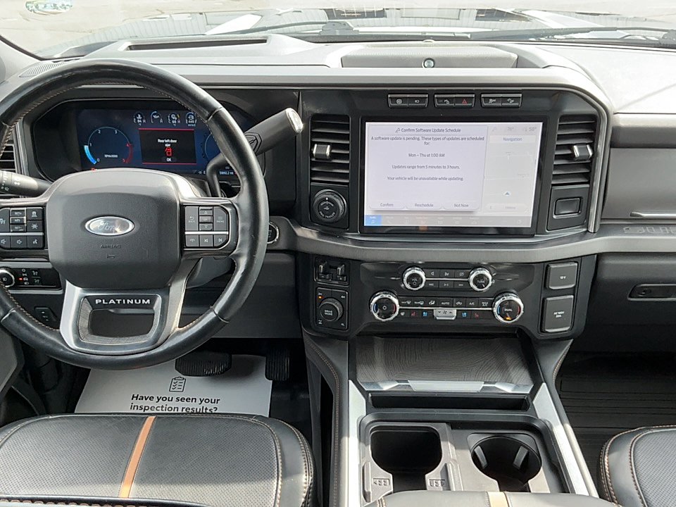 Used 2024 Antimatter Blue Metallic Ford Platinum image 14