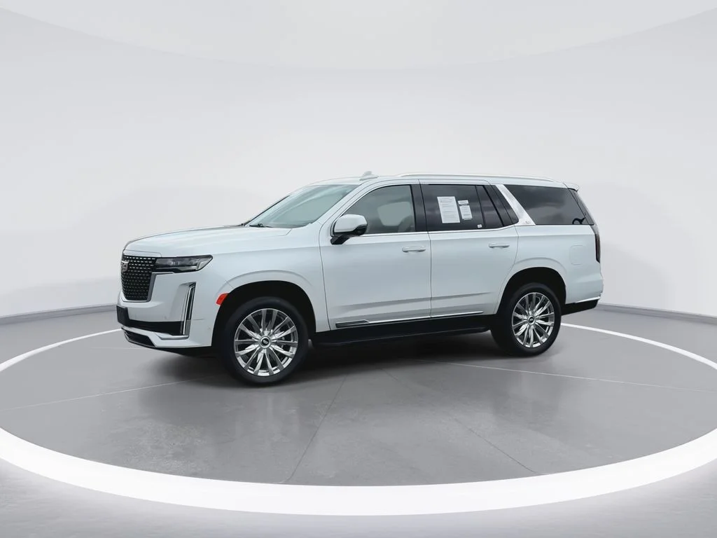 Used 2023 White Cadillac Premium Luxury image 4