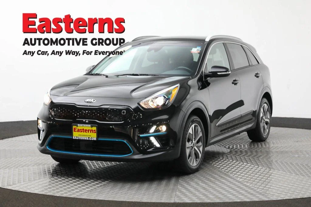 Used 2021 Black Kia EX image 1