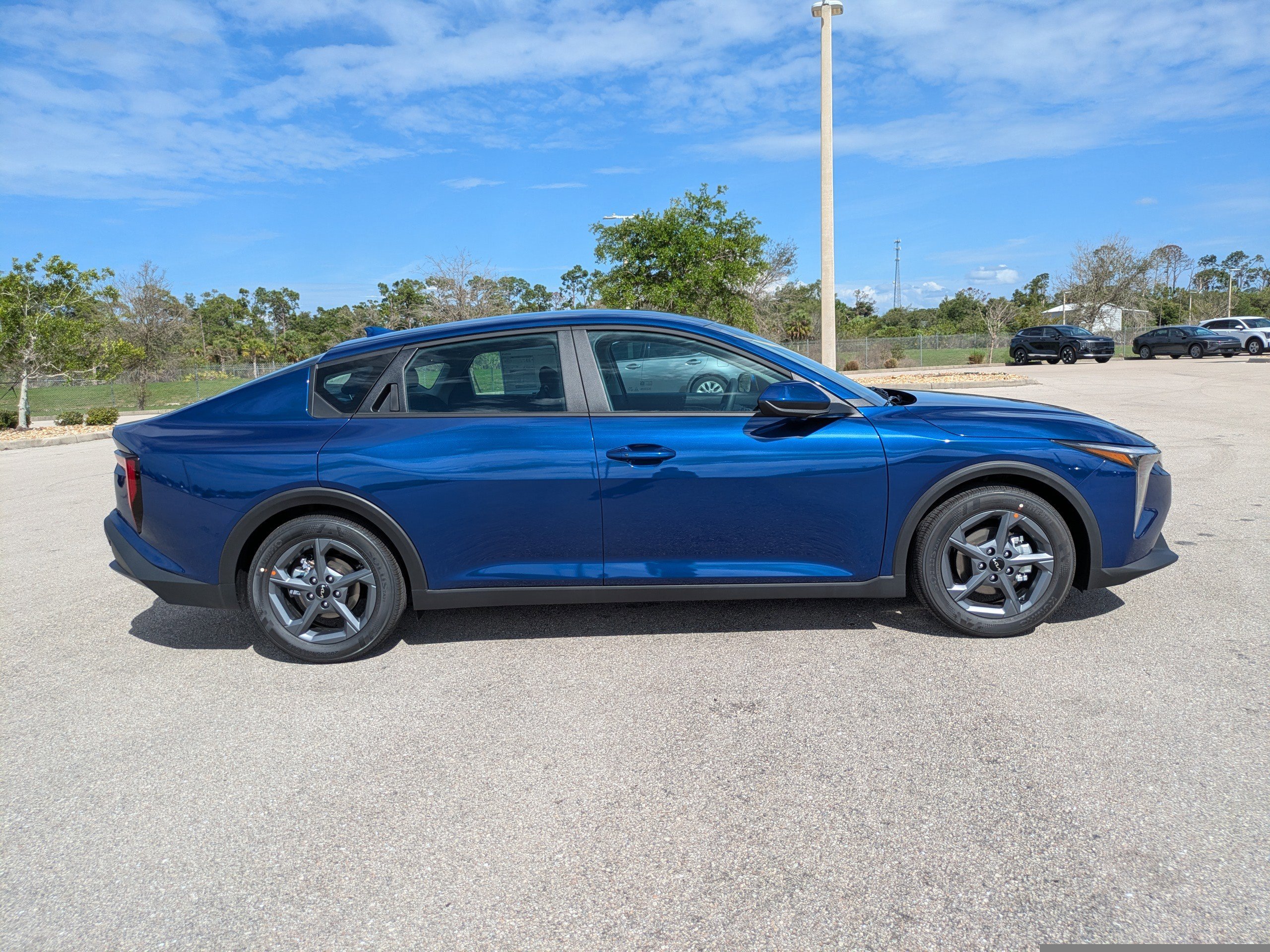 New 2026 Deep Sea Blue Kia LXS image 3