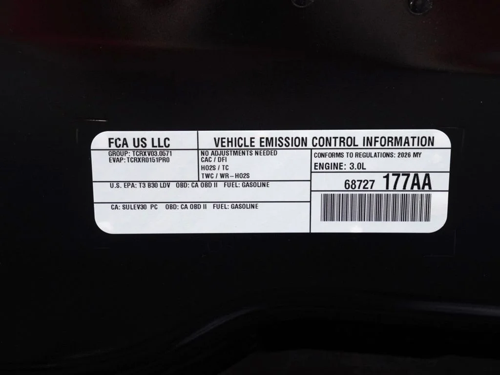 New 2026 Diamond Black Crystal Pearlcoat Dodge Scat Pack image 26