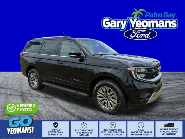 New 2026 Black Ford Platinum image 1