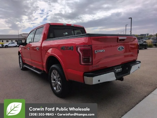 Used 2017 Red Ford Lariat image 5