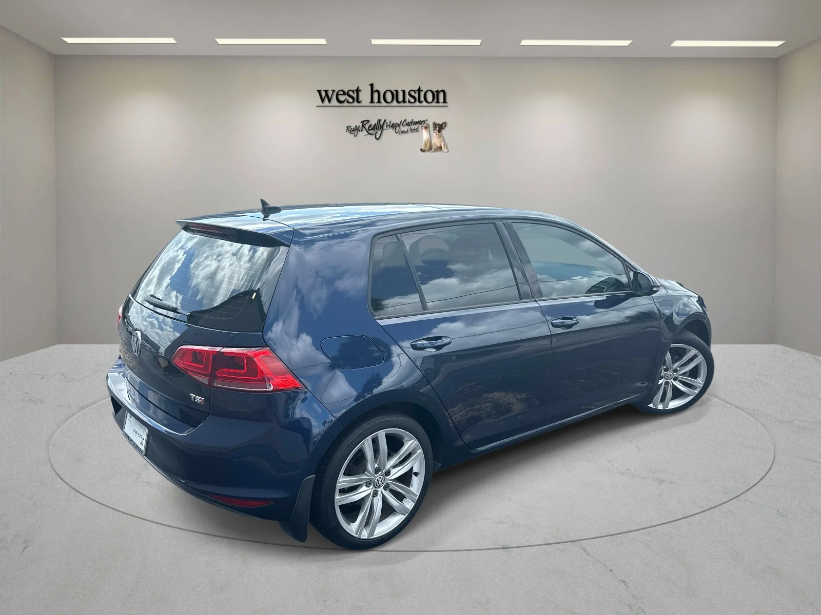 Used 2015 Blue Volkswagen 4dr HB Auto TSI S w/Sunroof image 5