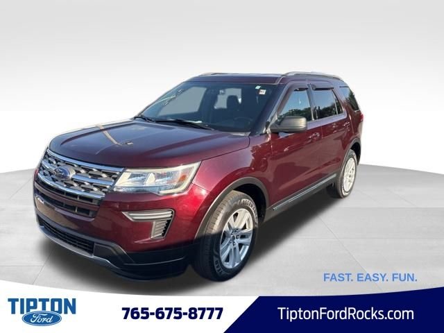Used 2018 Ford Explorer XLT with VIN 1FM5K8DH7JGC25003 for sale in Tipton, IN
