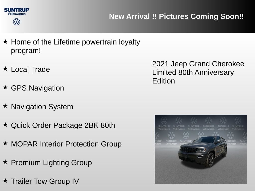 Used 2021 Gray Jeep Limited image 6