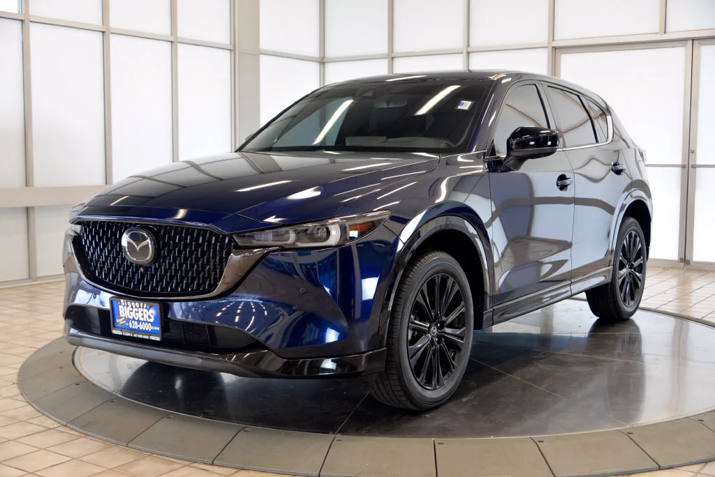 Certified Used 2025 Blue Mazda 2.5 Turbo Premium image 4