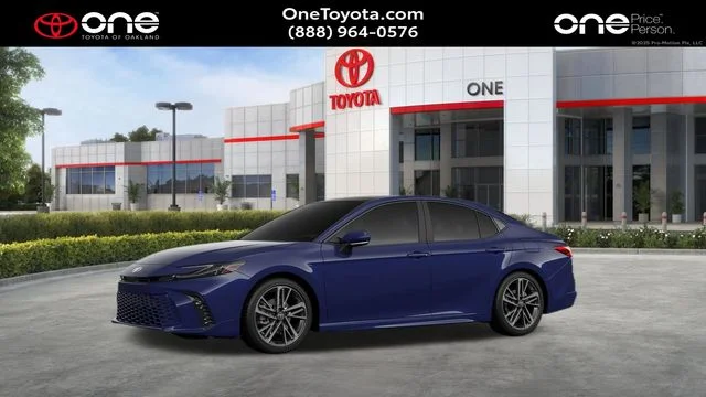 New 2026 Blue Toyota XSE image 4