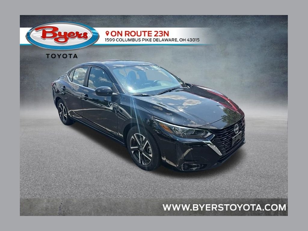 Used 2025 Super Black Nissan SV image 1