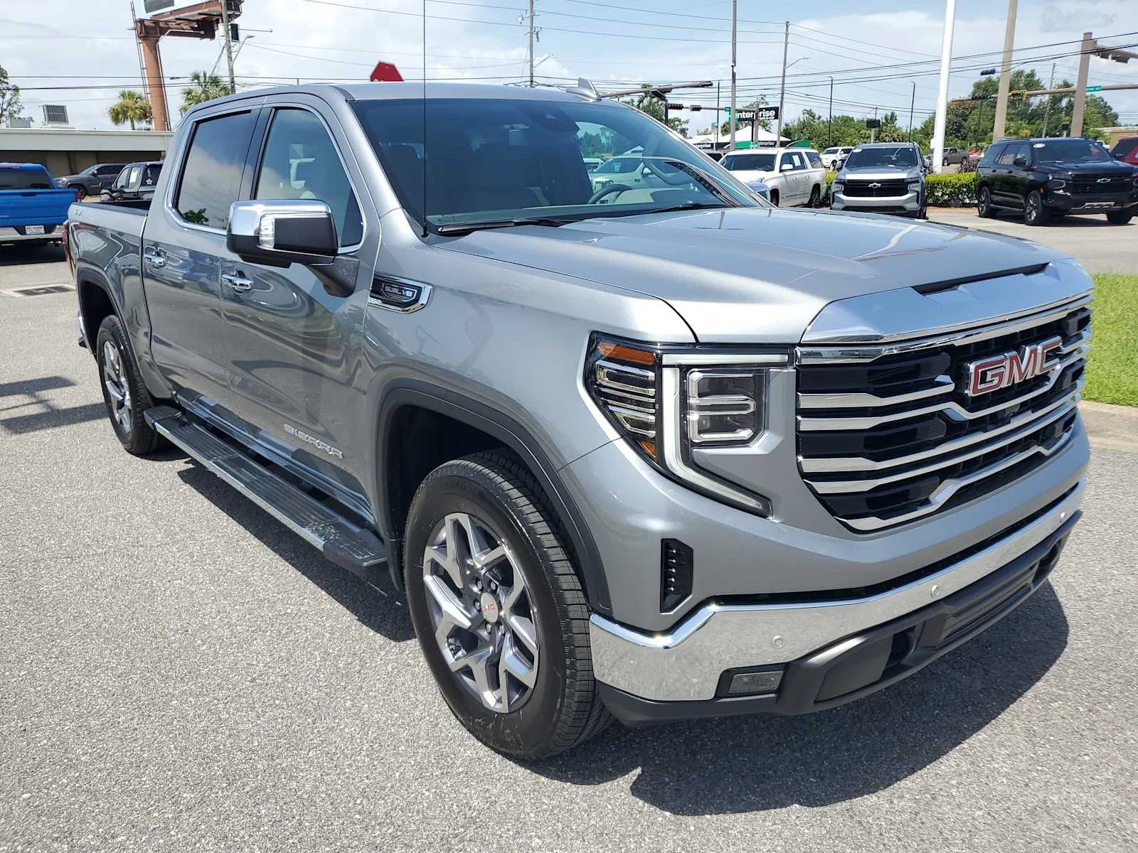 New 2026 Sterling Metallic GMC SLT image 9