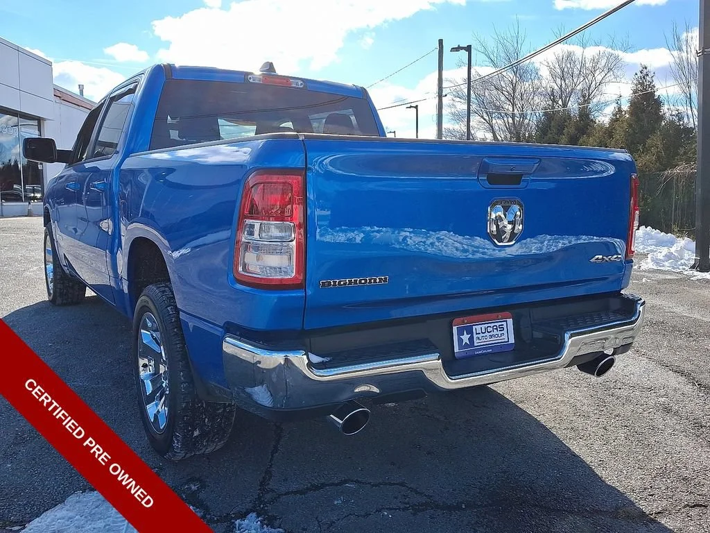 Used 2022 Hydro Blue Pearlcoat Ram Big Horn image 8