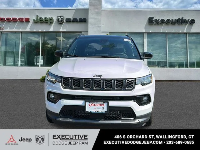 New 2026 Bright White Clear-Coat Exterior Paint Jeep Limited image 3