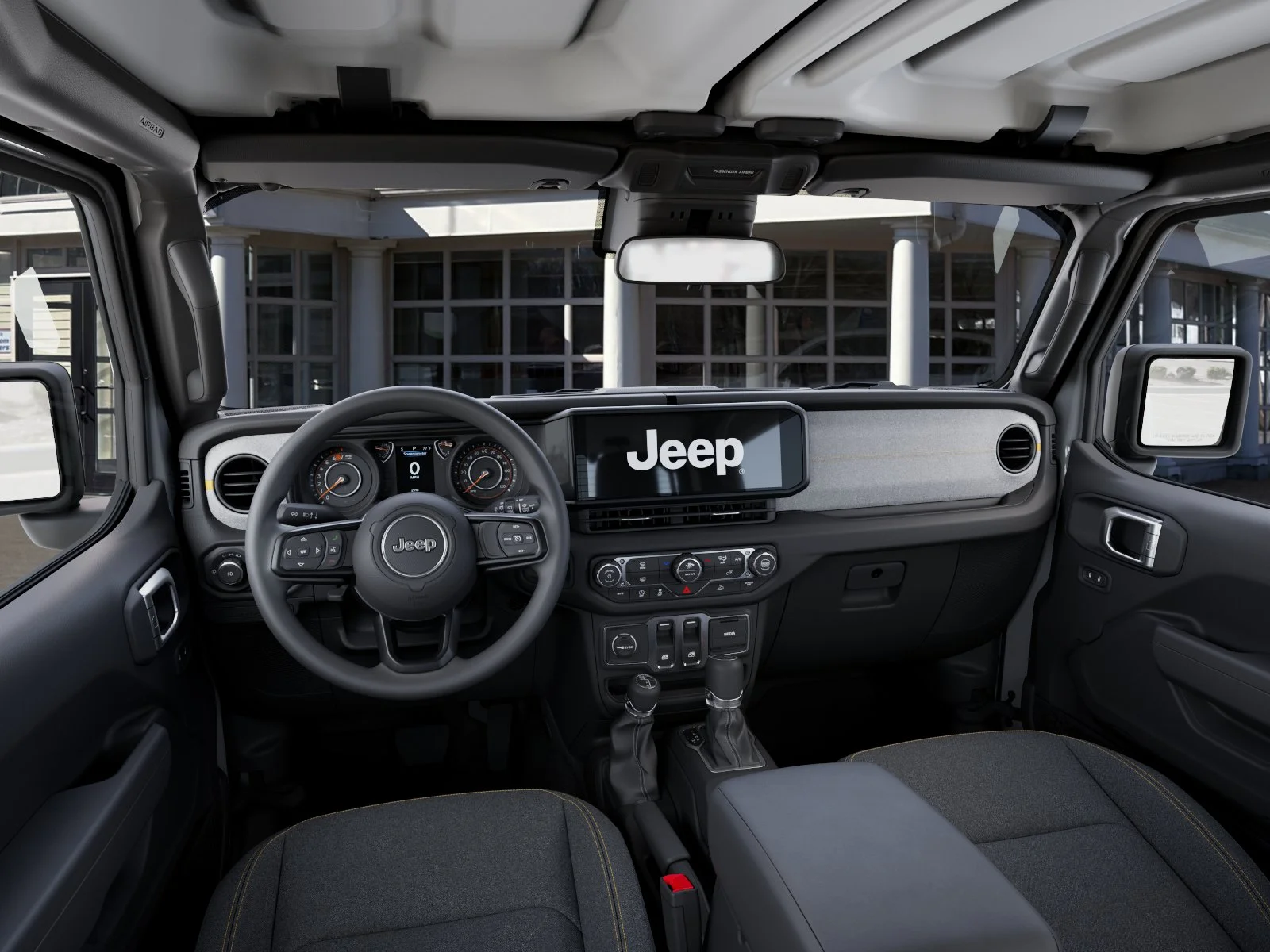 New 2026 Bright White Clearcoat Jeep  image 40