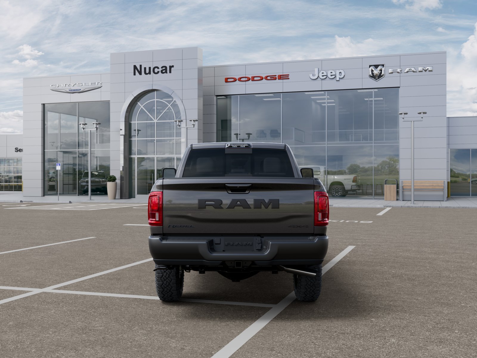 New 2026 Granite Crystal Metallic Clear-Coat Exterior Paint RAM Rebel image 25