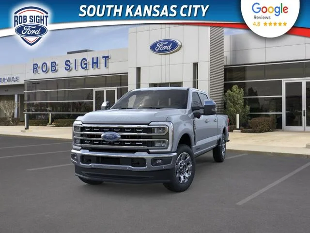New 2026 Glacier Gray Metallic Tri-Coat Ford F-250® Lariat® image 2