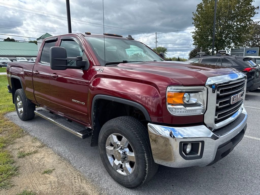Used 2016 Crimson Red Tintcoat GMC SLE image 5