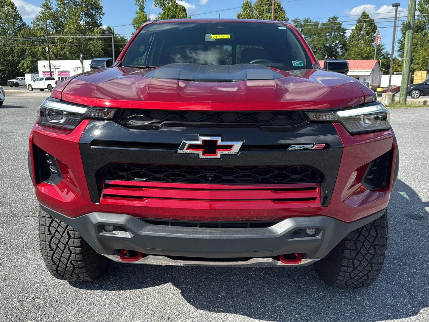Used 2025 Radiant Red Tintcoat Chevrolet ZR2 image 8