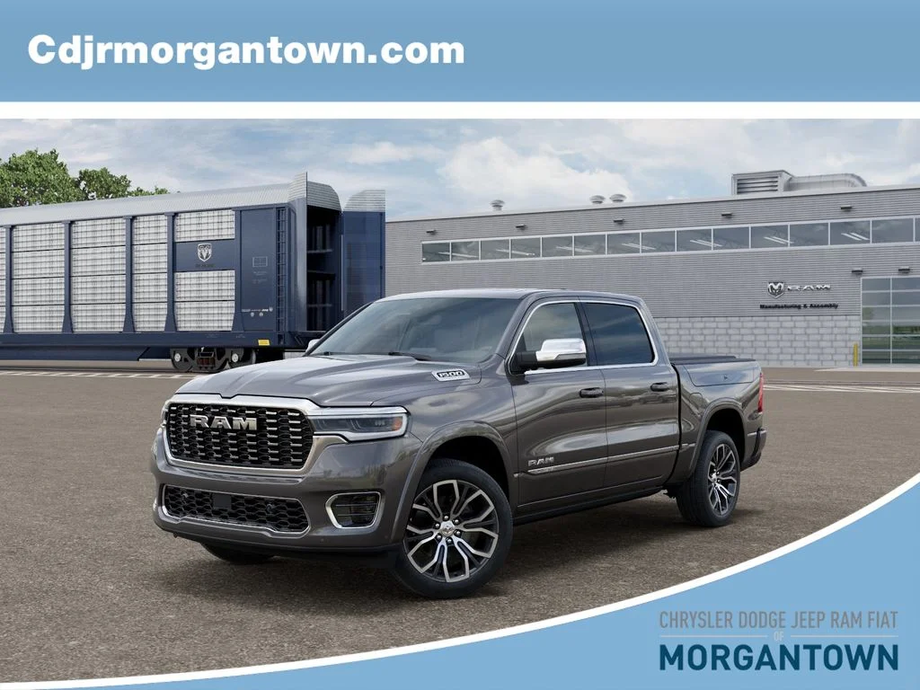 New 2026 Granite Crystal Metallic Clear-Coat Exterior Paint RAM Tungsten image 1