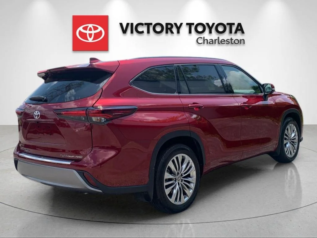 Used 2025 Red Toyota Platinum image 7